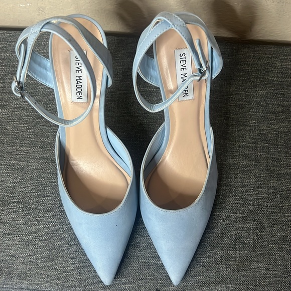 Light Blue Pointy Heels - Picture 10 of 10